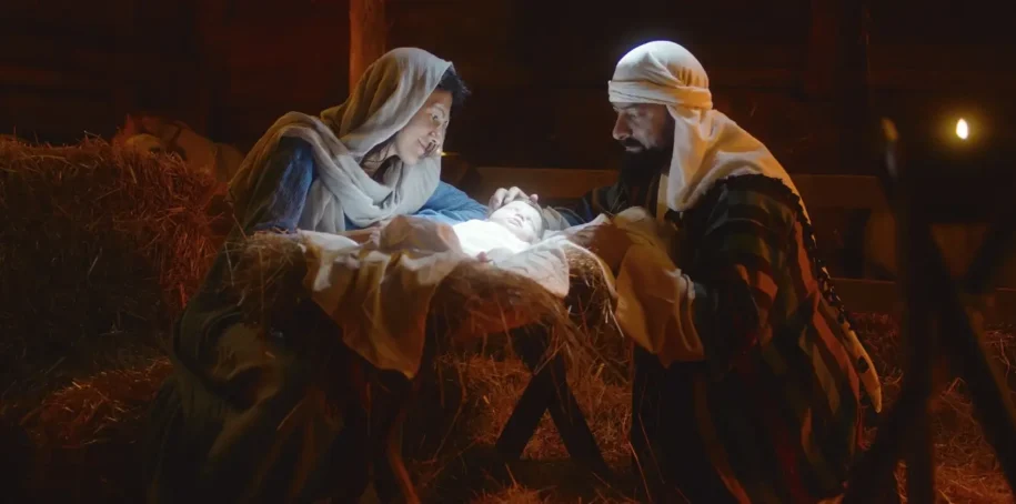 El pesebre viviente de Corbera de Llobregat